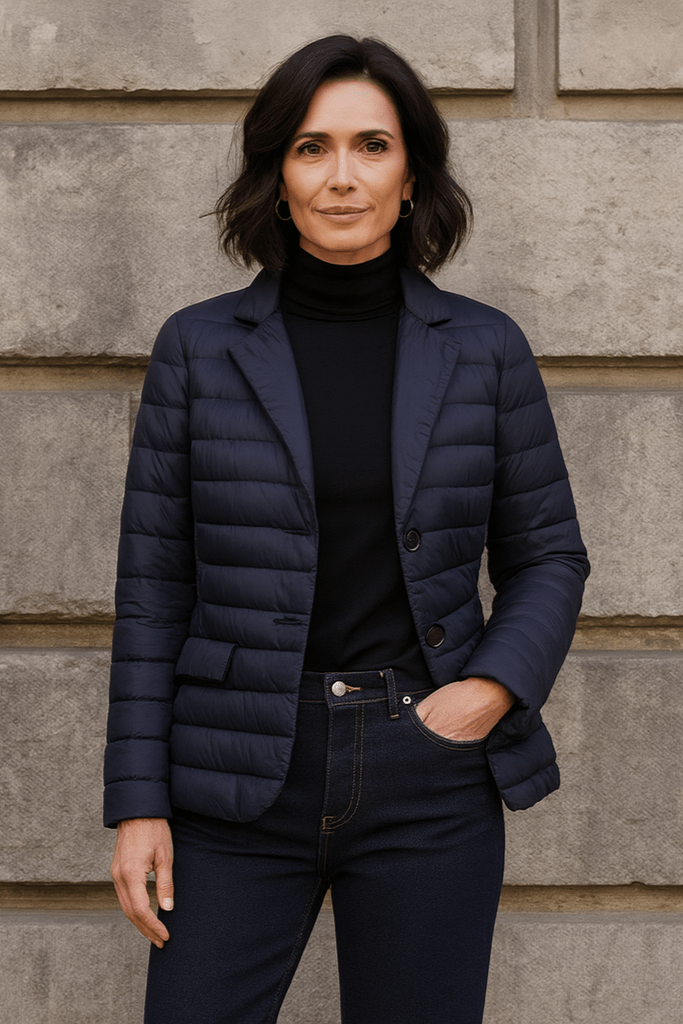 The Mayfair | Down Blazer | Ink Navy - Cotes of London