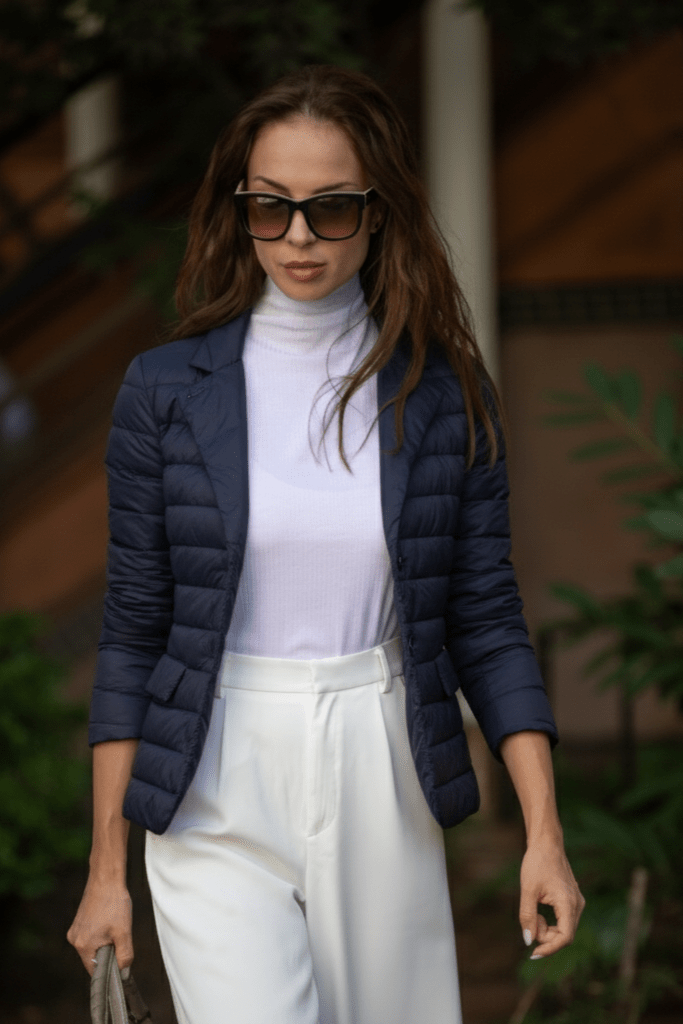 The Mayfair | Down Blazer | Ink Navy - Cotes of London