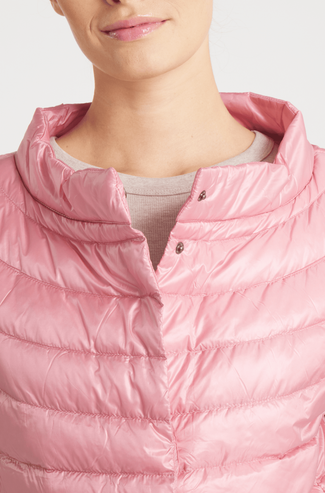 The St Barts | Down Vest | Dusty Rose - Cotes of London