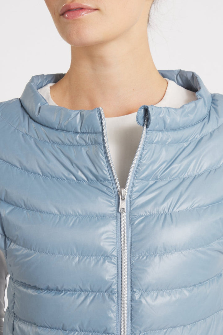 The St Ives | Down Vest | Steel Blue - Cotes of London